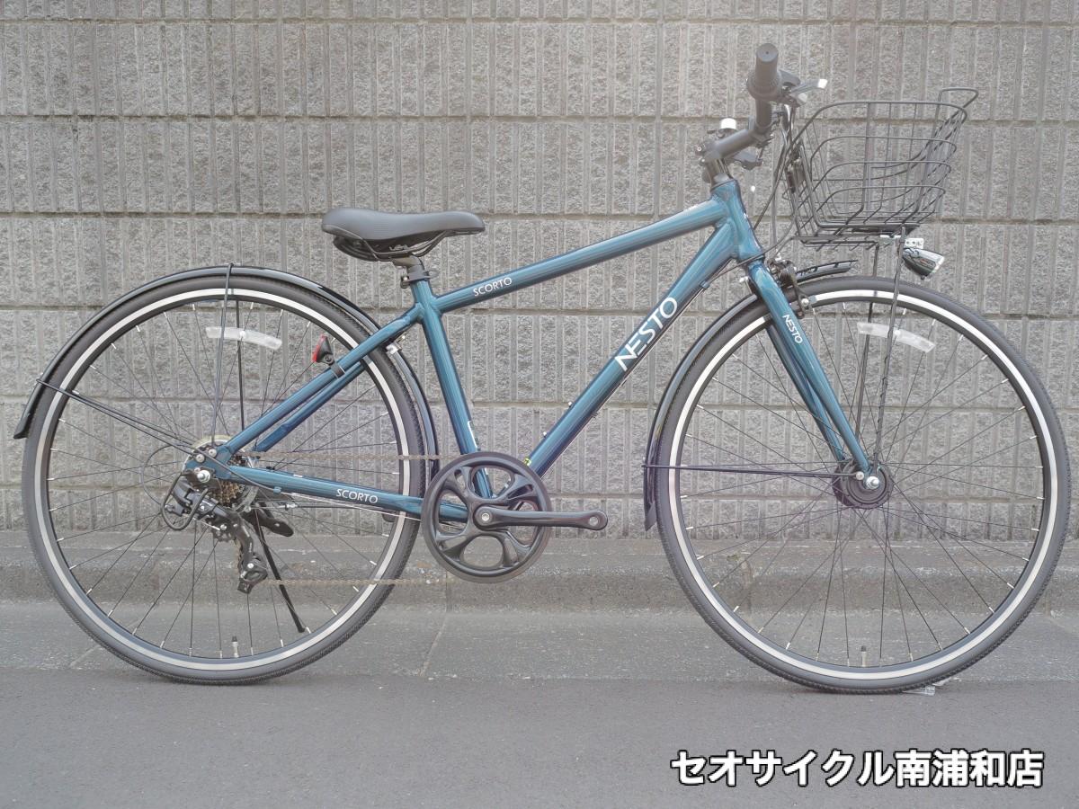 NESTO ネスト / SCORTO-J スコルトＪジャパンブランド　通勤　通学　快適　かっこいい　カッコいい　脱ママチャリ　親切　丁寧　セオサイクル　南浦和　埼玉　さいたま　クロスバイク　フィットネス