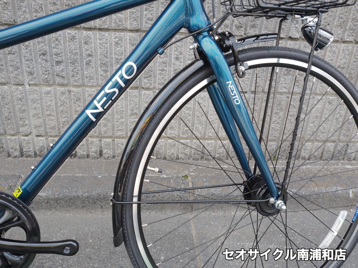 NESTO ネスト / SCORTO-J スコルトＪジャパンブランド　通勤　通学　快適　かっこいい　カッコいい　脱ママチャリ　親切　丁寧　セオサイクル　南浦和　埼玉　さいたま　クロスバイク　フィットネス