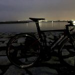 深夜のサイクリング