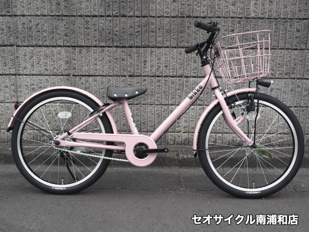 ビッケ　bikke 22インチ　自転車 ピンクスポーツ/アウトドア